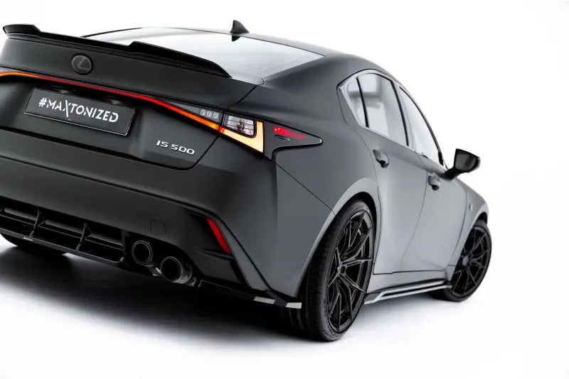 Maxton Design Diffusor Flaps V.1 für Lexus IS 500 Mk3 Facelift 2 (XE30) (2020-) Hochglanz schwarz – Ansicht 2
