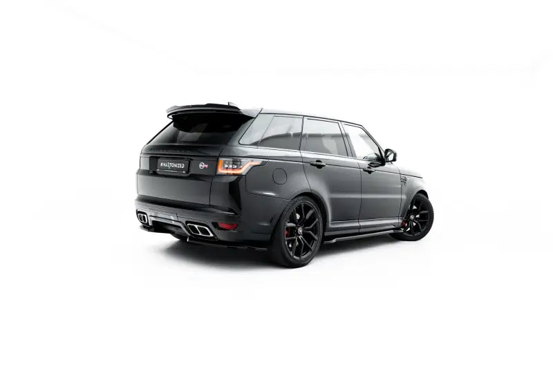 Maxton Design Diffusor Flaps V.1 für Land Rover Range Rover SVR Mk2 Facelift (2018-2022) Hochglanz schwarz – Ansicht 1