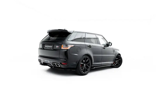 Maxton Design Diffusor Flaps V.1 für Land Rover Range Rover SVR Mk2 Facelift (2018-2022) Hochglanz schwarz – Ansicht 1