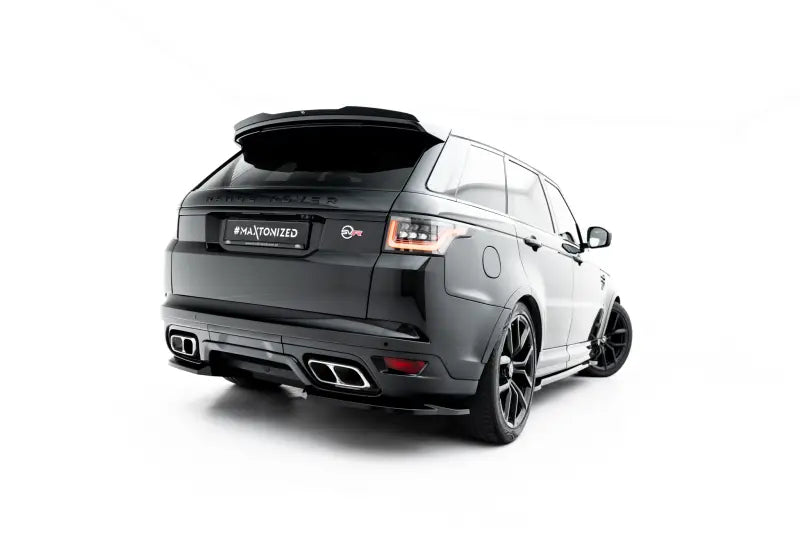 Maxton Design Diffusor Flaps V.1 für Land Rover Range Rover SVR Mk2 Facelift (2018-2022) Hochglanz schwarz – Ansicht 3