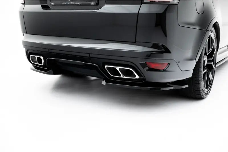 Maxton Design Diffusor Flaps V.1 für Land Rover Range Rover SVR Mk2 Facelift (2018-2022) Hochglanz schwarz – Ansicht 4