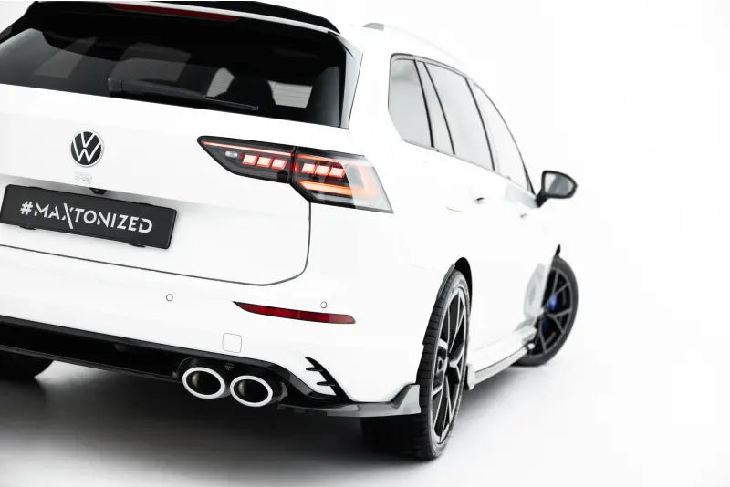 Maxton Design Diffusor Flaps V.1 für VW Golf R Variant Mk8 / Mk8 Facelift (2020-) Hochglanz schwarz – Ansicht 2