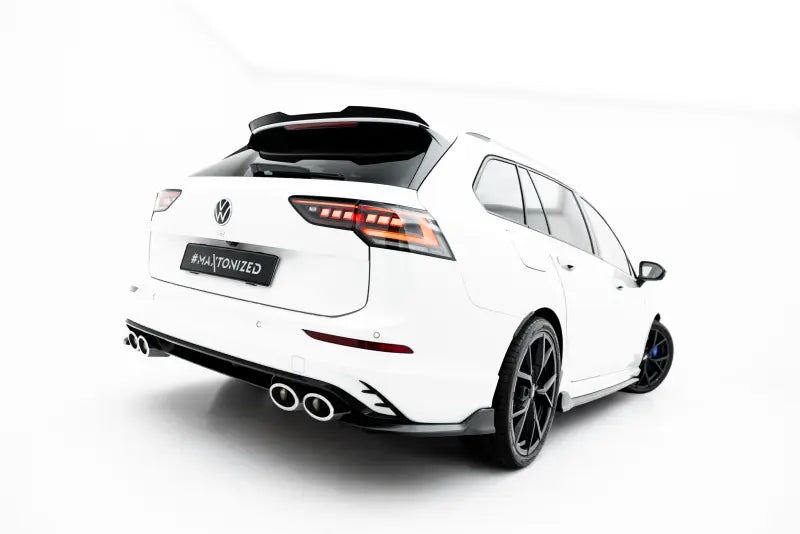 Maxton Design Diffusor Flaps V.1 für VW Golf R Variant Mk8 / Mk8 Facelift (2020-) Hochglanz schwarz – Ansicht 3