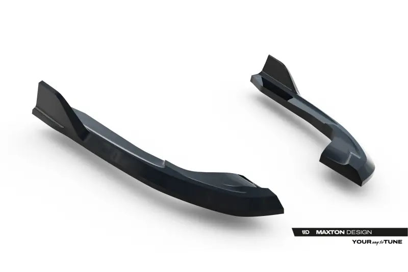 Maxton Design Diffusor Flaps V.2 für VW Golf R Variant Mk8 / Mk8 Facelift (2020-) Hochglanz schwarz – Ansicht 4
