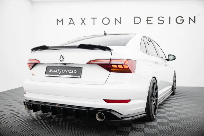 Maxton Design Diffusor Flaps V.1 für VW Jetta GLI Mk7 Hochglanz schwarz – Ansicht 4