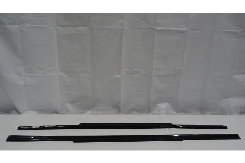 B-Ware Maxton Design Seitenschweller (Paar) für Mercedes C-Klasse W205 Hochglanz schwarz – Ansicht 2