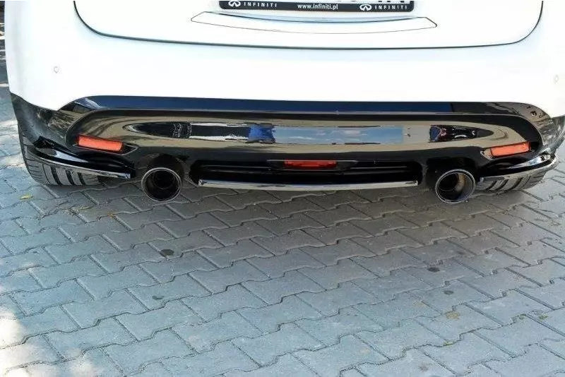 Maxton Design Heckdiffusor für Infinity QX70 Hochglanz schwarz – Ansicht 1