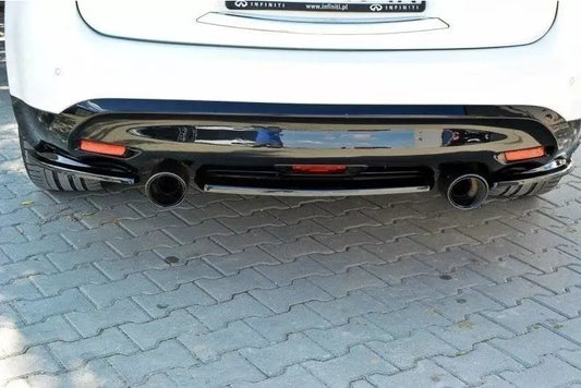 Maxton Design Heckdiffusor für Infinity QX70 Hochglanz schwarz – Ansicht 1