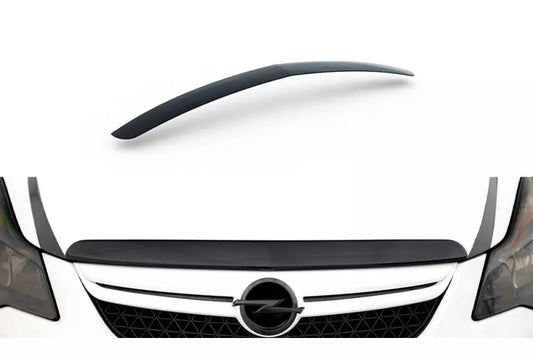 Maxton Design Motorhaubenverlängerung für Opel Corsa D OPC / VXR Hochglanz schwarz – Ansicht 1