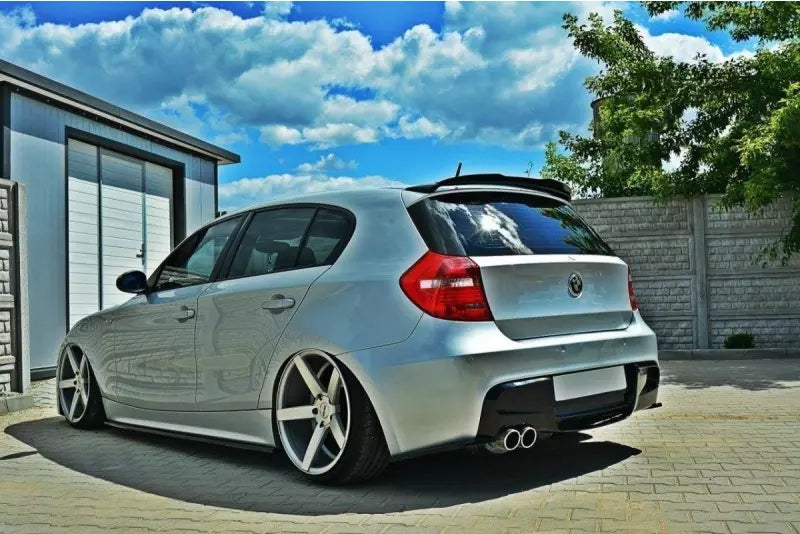 Maxton Design Seitenschweller (Paar) für BMW 1er E87 Hochglanz schwarz – Ansicht 2
