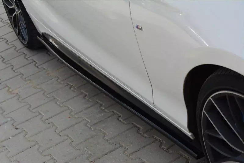 Maxton Design Seitenschweller (Paar) für BMW 1er F21 M135i / M140i / M Paket Hochglanz schwarz – Ansicht 2