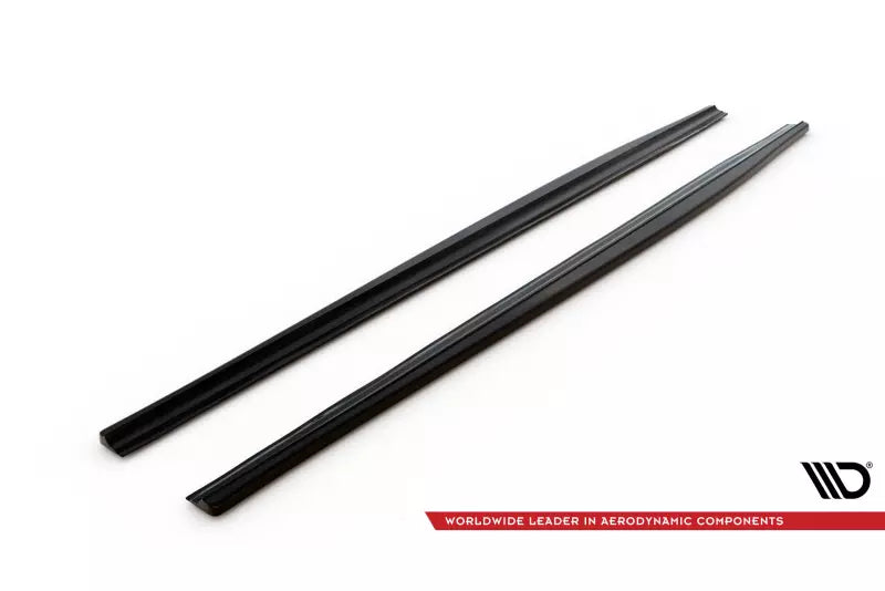 Maxton Design Seitenschweller (Paar) für BMW 1er F21 M135i / M140i / M Paket Hochglanz schwarz – Ansicht 3