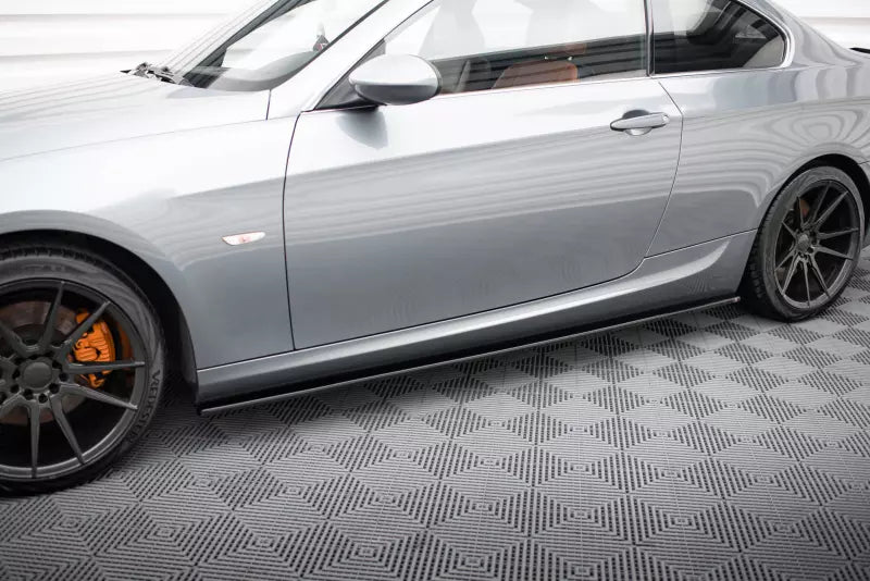 Maxton Design Seitenschweller (Paar) für BMW 3er E92 / E93 M-Paket Hochglanz schwarz – Ansicht 1