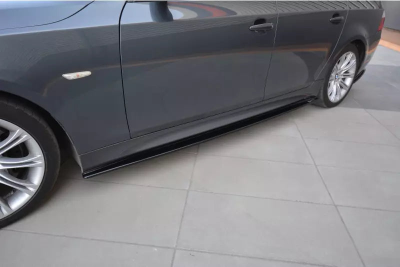 Maxton Design Seitenschweller (Paar) für BMW 5er E60 /61 M Paket Hochglanz schwarz – Ansicht 1