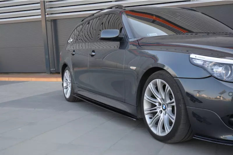 Maxton Design Seitenschweller (Paar) für BMW 5er E60 /61 M Paket Hochglanz schwarz – Ansicht 3