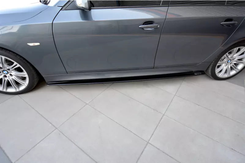 Maxton Design Seitenschweller (Paar) für BMW 5er E60 /61 M Paket Hochglanz schwarz – Ansicht 4