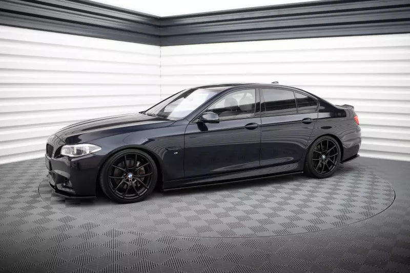 Maxton Design Seitenschweller (Paar) für BMW 5er F10 / F11 M Power / M Paket Hochglanz schwarz – Ansicht 3