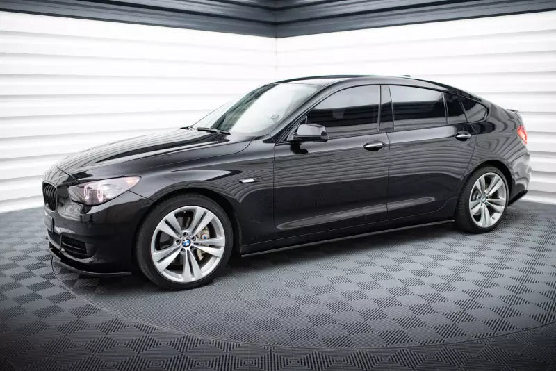 Maxton Design Seitenschweller (Paar) für BMW 5er GT F07 Hochglanz schwarz – Ansicht 1
