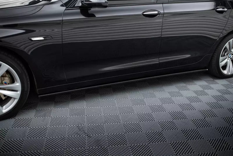 Maxton Design Seitenschweller (Paar) für BMW 5er GT F07 Hochglanz schwarz – Ansicht 2