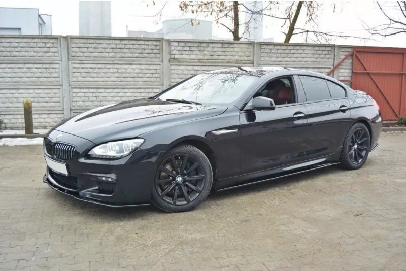 Maxton Design Seitenschweller (Paar) für BMW 6er F06 Gran Coupe M Paket Hochglanz schwarz – Ansicht 2