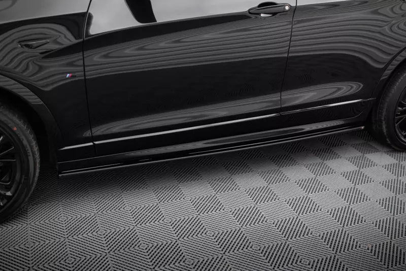 Maxton Design Seitenschweller (Paar) für BMW X4 F26 M Paket Hochglanz schwarz – Ansicht 1