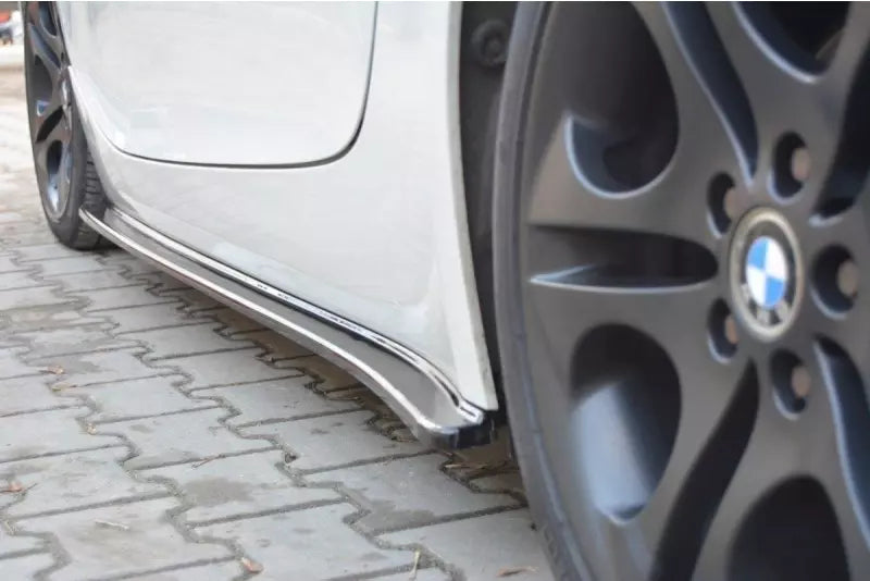 Maxton Design Seitenschweller (Paar) für BMW Z4 E85 / E86 vor Facelift Hochglanz schwarz – Ansicht 1
