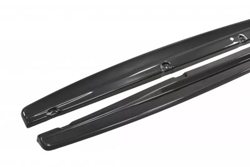 Maxton Design Seitenschweller (Paar) für Fiat Bravo Sport Mk2 Hochglanz schwarz – Ansicht 3
