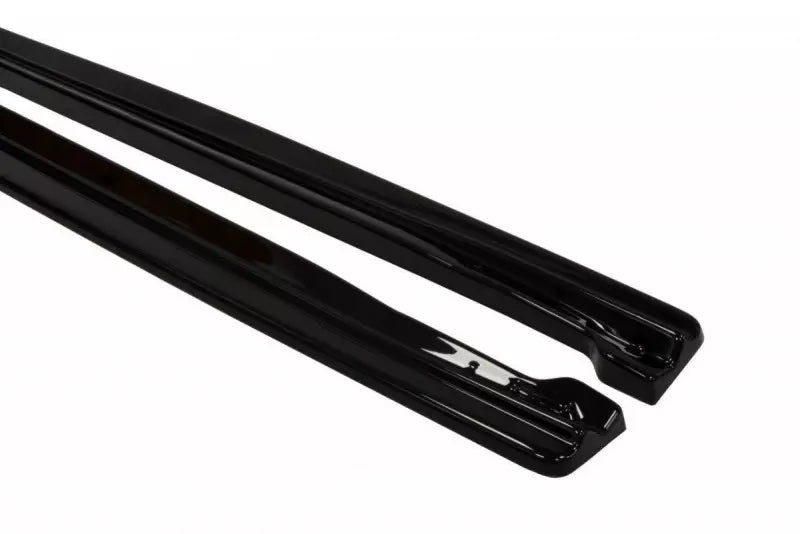 Maxton Design Seitenschweller (Paar) für Fiat Grande Punto Abarth Hochglanz schwarz – Ansicht 4