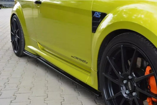 Maxton Design Seitenschweller (Paar) für Ford Focus RS Mk2 Hochglanz schwarz – Ansicht 1