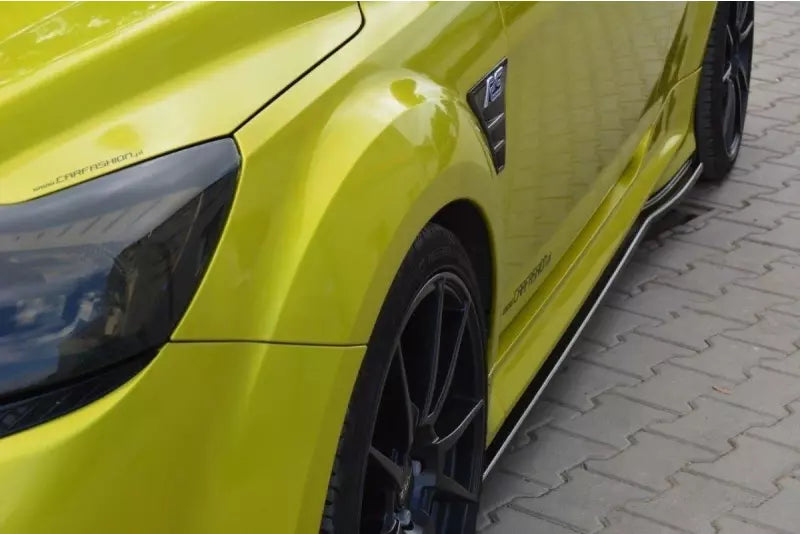 Maxton Design Seitenschweller (Paar) für Ford Focus RS Mk2 Hochglanz schwarz – Ansicht 2