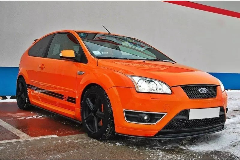 Maxton Design Seitenschweller (Paar) für Ford Focus ST Mk2 Hochglanz schwarz – Ansicht 3
