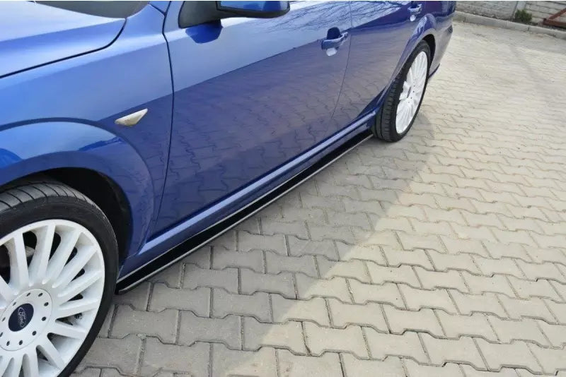 Maxton Design Seitenschweller (Paar) für Ford Mondeo ST220 Mk3 Hochglanz schwarz – Ansicht 1