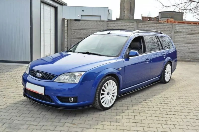 Maxton Design Seitenschweller (Paar) für Ford Mondeo ST220 Mk3 Hochglanz schwarz – Ansicht 2