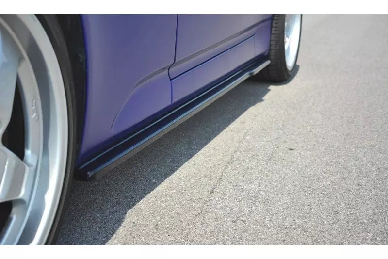 Maxton Design Seitenschweller (Paar) für Honda S2000 Hochglanz schwarz – Ansicht 1