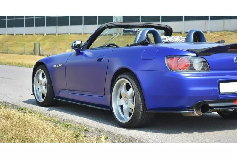 Maxton Design Seitenschweller (Paar) für Honda S2000 Hochglanz schwarz – Ansicht 2