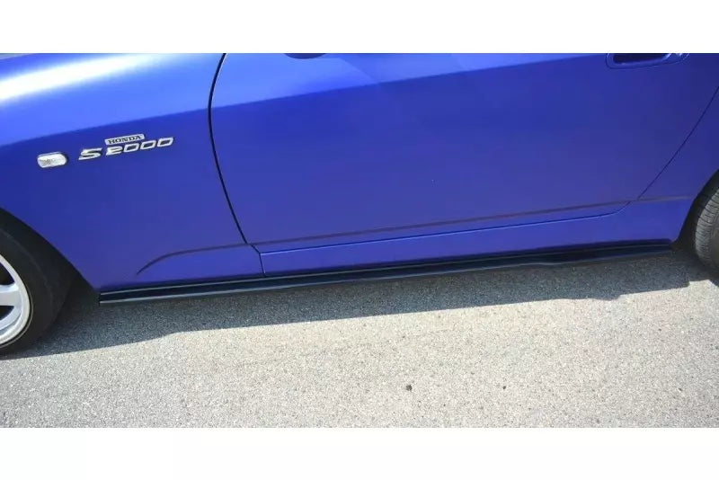 Maxton Design Seitenschweller (Paar) für Honda S2000 Hochglanz schwarz – Ansicht 3