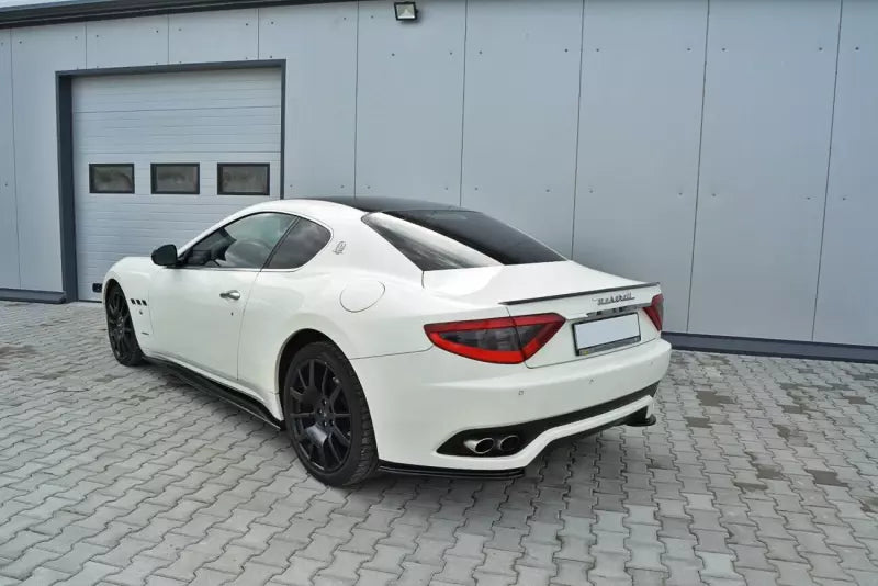 Maxton Design Seitenschweller (Paar) für Maserati Granturismo 2007-2011 Hochglanz schwarz – Ansicht 2