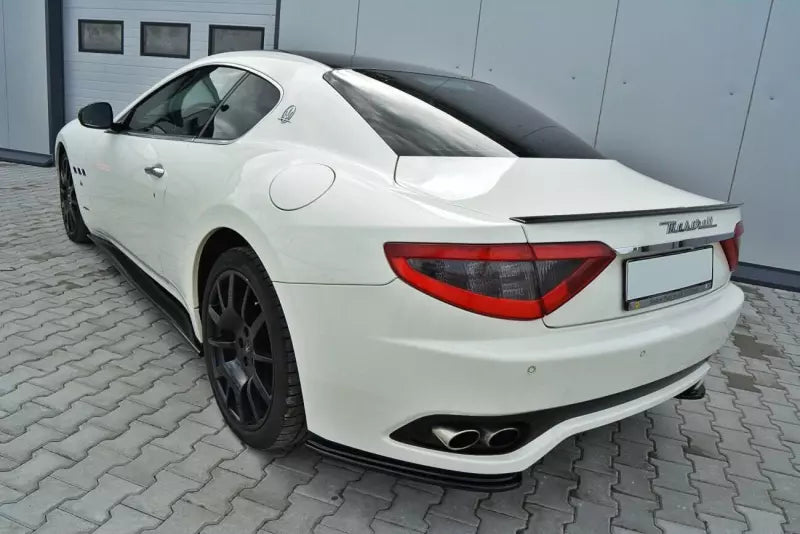 Maxton Design Seitenschweller (Paar) für Maserati Granturismo 2007-2011 Hochglanz schwarz – Ansicht 3