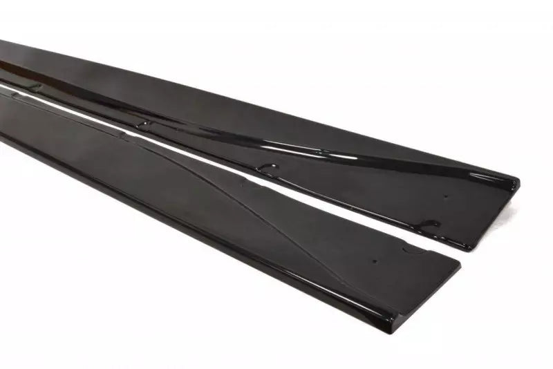 Maxton Design Seitenschweller (Paar) für Maserati Granturismo 2007-2011 Hochglanz schwarz – Ansicht 4
