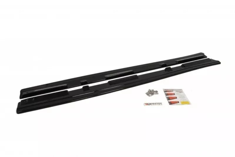 Maxton Design Seitenschweller (Paar) für Mazda 3 Mk2 MPS Hochglanz schwarz – Ansicht 1