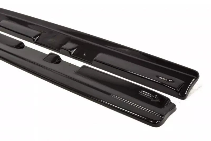 Maxton Design Seitenschweller (Paar) für Mazda 3 Mk2 MPS Hochglanz schwarz – Ansicht 2