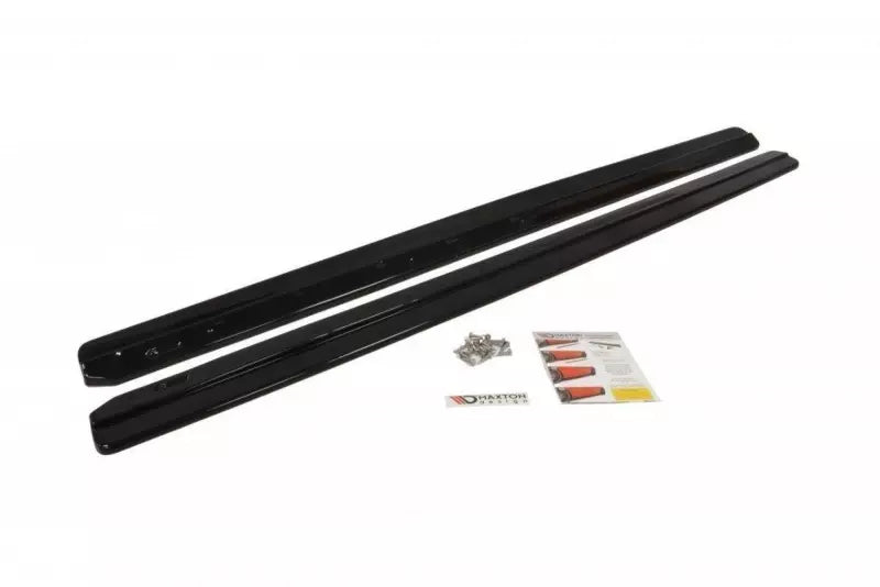 Maxton Design Seitenschweller (Paar) für Mazda 3 Mk2 Sport vor Facelift Hochglanz schwarz – Ansicht 4