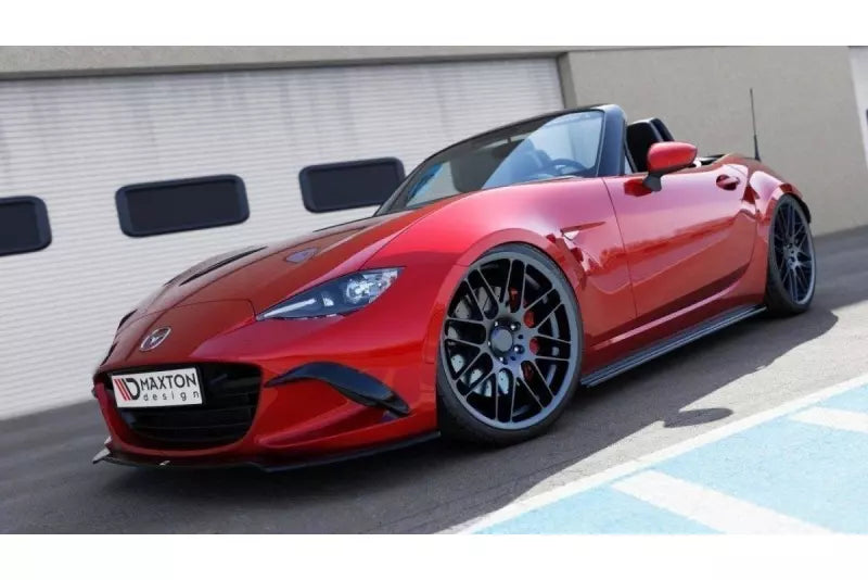 Maxton Design Seitenschweller (Paar) für Mazda MX-5 IV Hochglanz schwarz – Ansicht 2