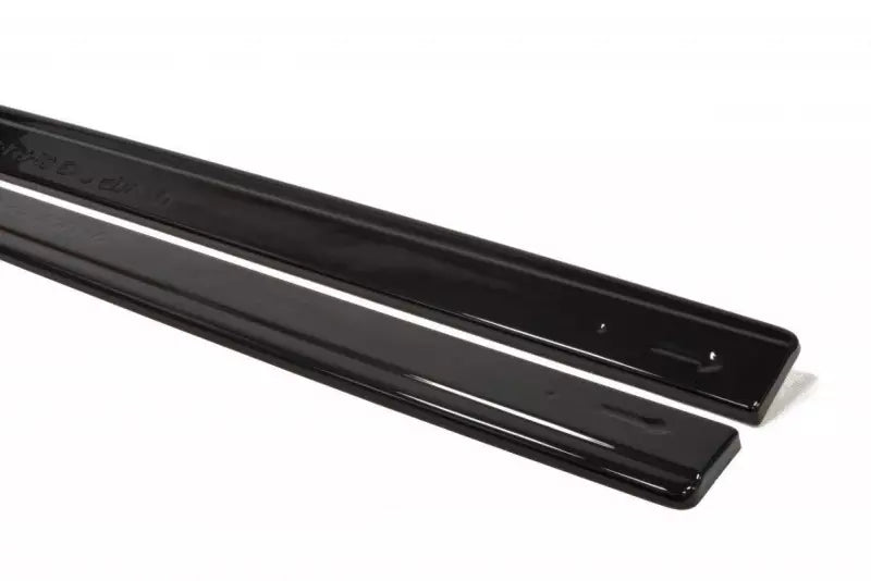 Maxton Design Seitenschweller (Paar) für Mitsubishi Lancer Evo X Hochglanz schwarz – Ansicht 4