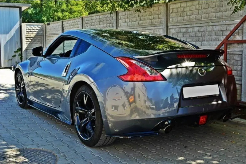Maxton Design Seitenschweller (Paar) für Nissan 370Z Hochglanz schwarz – Ansicht 2