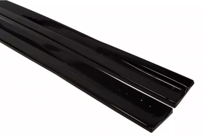 Maxton Design Seitenschweller (Paar) für Opel Astra H OPC / VXR Hochglanz schwarz – Ansicht 3