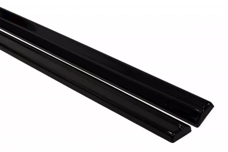 Maxton Design Seitenschweller (Paar) für Opel Astra J GTC Hochglanz schwarz – Ansicht 2