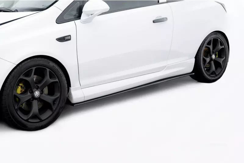 Maxton Design Seitenschweller (Paar) für Opel Corsa D OPC / VXR Hochglanz schwarz – Ansicht 1