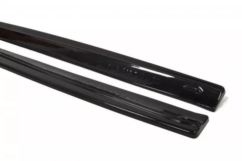 Maxton Design Seitenschweller (Paar) für Seat Leon 2 (Typ 1P) MS Design Hochglanz schwarz – Ansicht 4