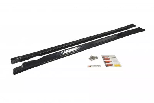 Maxton Design Seitenschweller (Paar) für Subaru Impreza WRX 2003-2006 Hochglanz schwarz – Ansicht 1